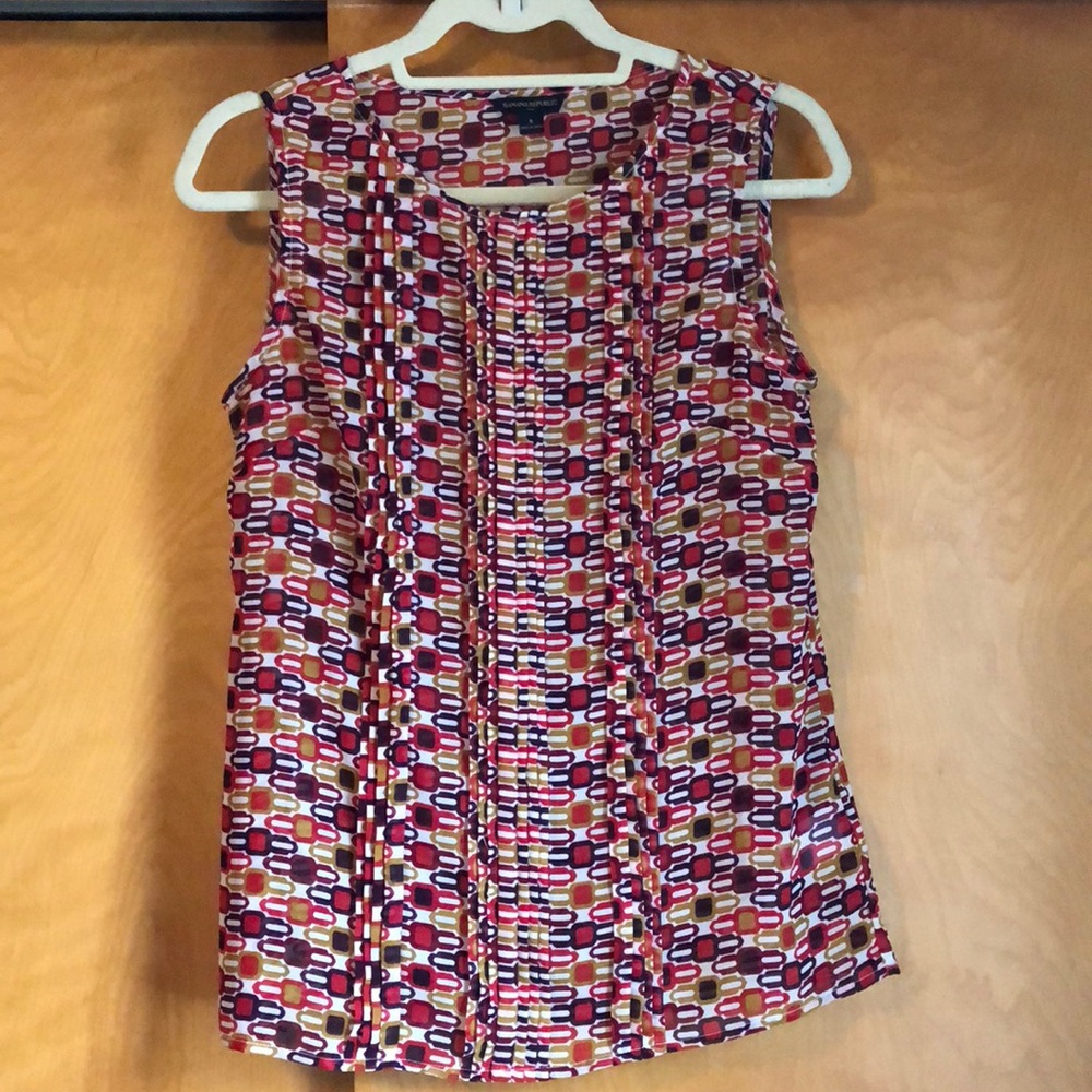 Banana Republic sheer blouse
